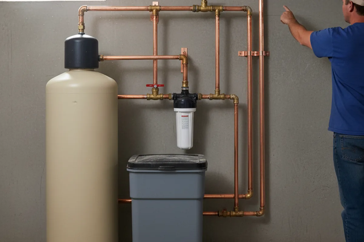 Whole-house water treatment system installed in Braceville